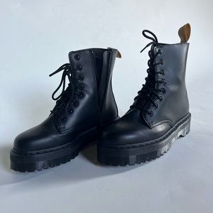 Dr.marten vegan jadon mono platform boots with zipper
